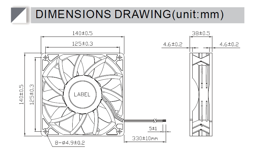 24v DC fan DA14038HV24X-A dimensions drawing.png